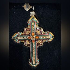 Jay Strongwater Cross Ornament,2004 Cross Glass Ornament.SWAROVSKI CRYSTAL
5070